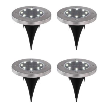 Globo - SADA 4x LED Solární svítidlo LED/0,1W/3V IP44