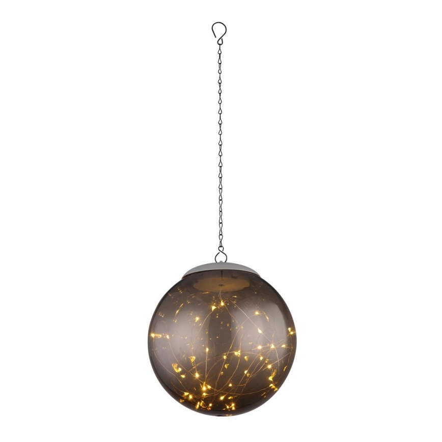 Globo - Solární lustr na řetězu 30xLED/0,06W/1,2V pr. 20 cm IP44