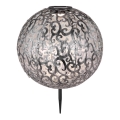 Globo - Solární svítidlo LED/0,06W/1,2V stříbrná IP44 285x400 mm
