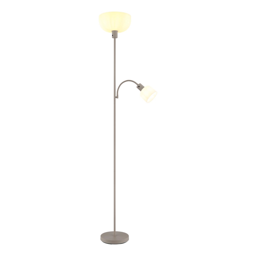 Globo - Stojací lampa 1xE27/40W/230V + 1xE14/25W