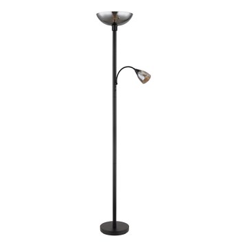 Globo - Stojací lampa 1xE27/60W/230V + 1xE14/40W