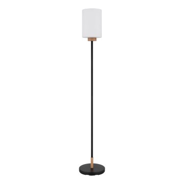Globo - Stojací lampa 1xE27/60W/230V černá/bílá
