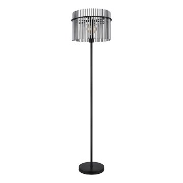 Globo - Stojací lampa 1xE27/60W/230V černá