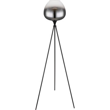 Globo - Stojací lampa 1xE27/60W/230V černá