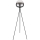 Globo - Stojací lampa 1xE27/60W/230V černá