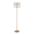 Globo - Stojací lampa 1xE27/60W/230V zlatá
