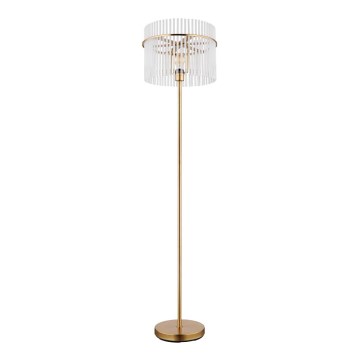 Globo - Stojací lampa 1xE27/60W/230V zlatá