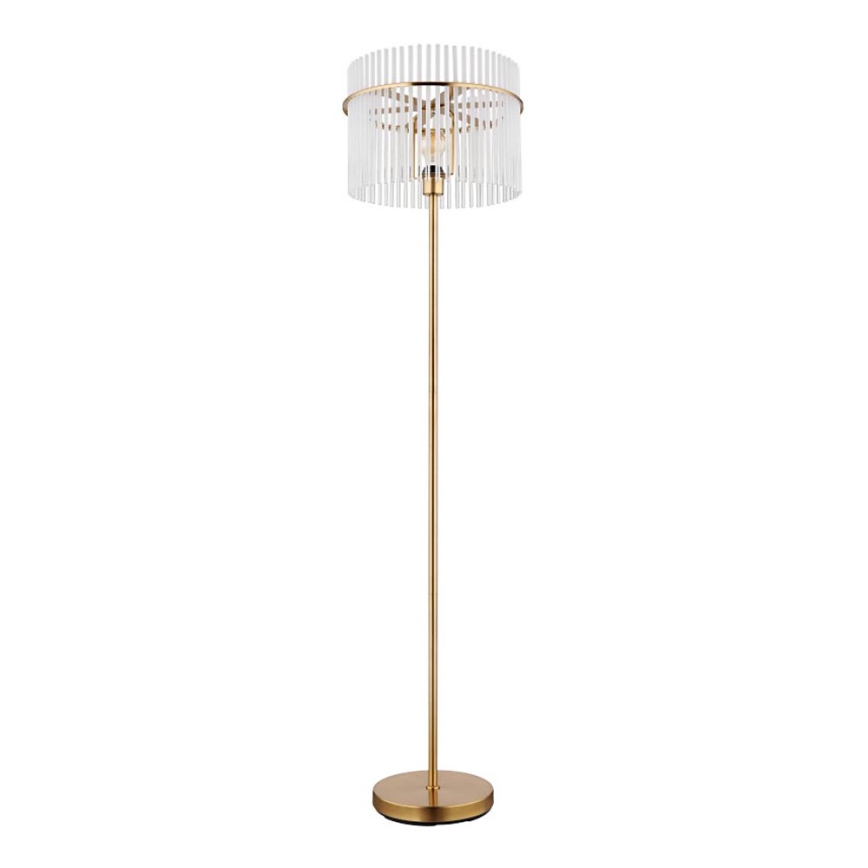 Globo - Stojací lampa 1xE27/60W/230V zlatá