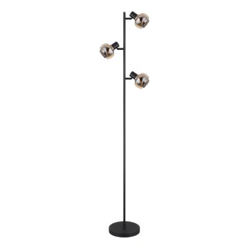 Globo - Stojací lampa 3xE14/40W/230V černá