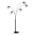 Globo - Stojací lampa 5xE27/40W/230V kouřová