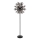 Globo - Stojací lampa 6xE14/25W/230V černá/kouřová