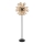 Globo - Stojací lampa 6xE14/25W/230V hnědá/kouřová