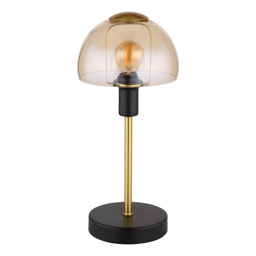 Globo - Stolní dotyková lampa 1xE14/25W/230V černá/zlatá