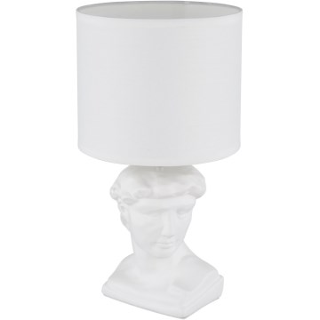 Globo - Stolní lampa 1xE14/40W/230V bílá