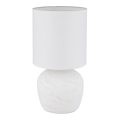 Globo - Stolní lampa 1xE14/40W/230V bílá