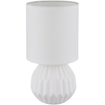 Globo - Stolní lampa 1xE14/40W/230V bílá