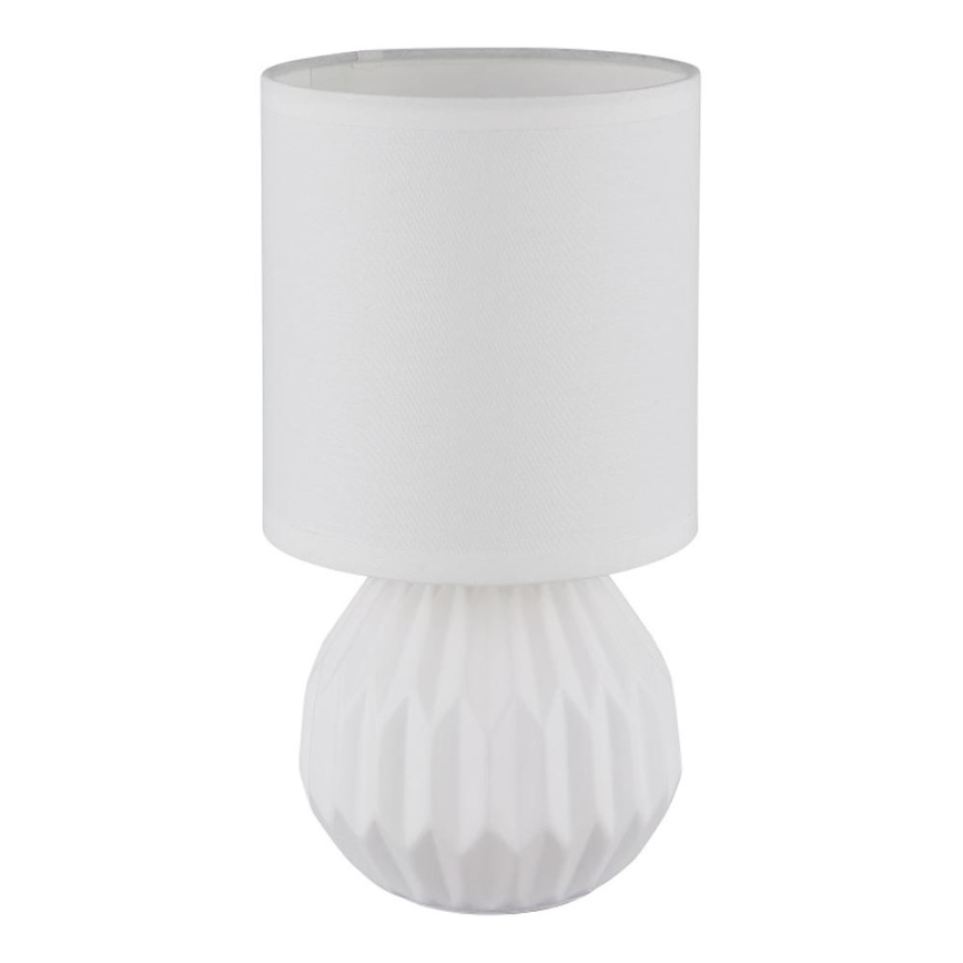 Globo - Stolní lampa 1xE14/40W/230V bílá