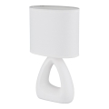 Globo - Stolní lampa 1xE14/40W/230V bílá