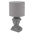 Globo - Stolní lampa 1xE14/40W/230V šedá