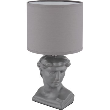 Globo - Stolní lampa 1xE14/40W/230V šedá