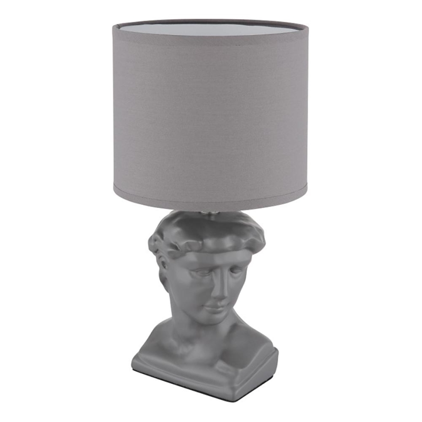 Globo - Stolní lampa 1xE14/40W/230V šedá