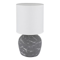 Globo - Stolní lampa 1xE14/40W/230V šedá