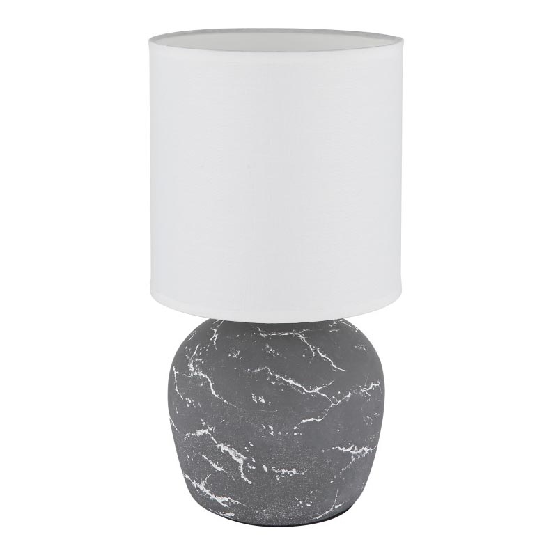 Globo - Stolní lampa 1xE14/40W/230V šedá