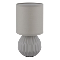 Globo - Stolní lampa 1xE14/40W/230V šedá