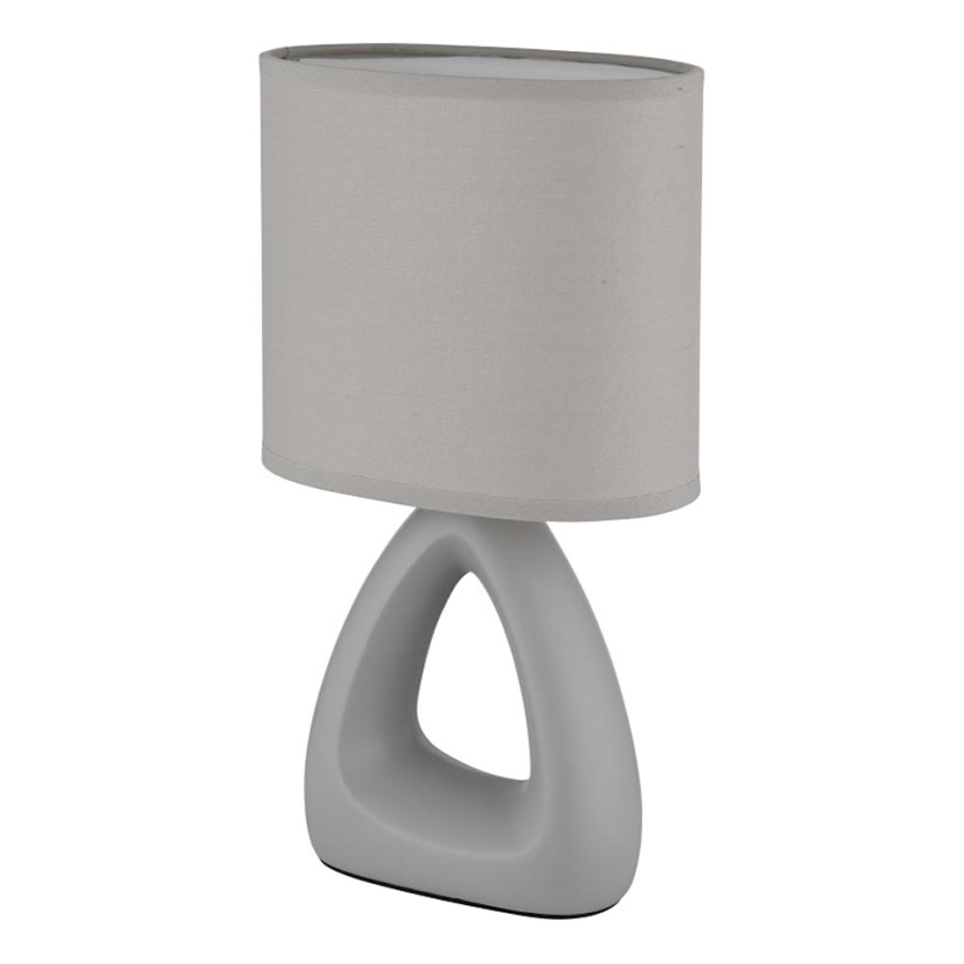 Globo - Stolní lampa 1xE14/40W/230V šedá