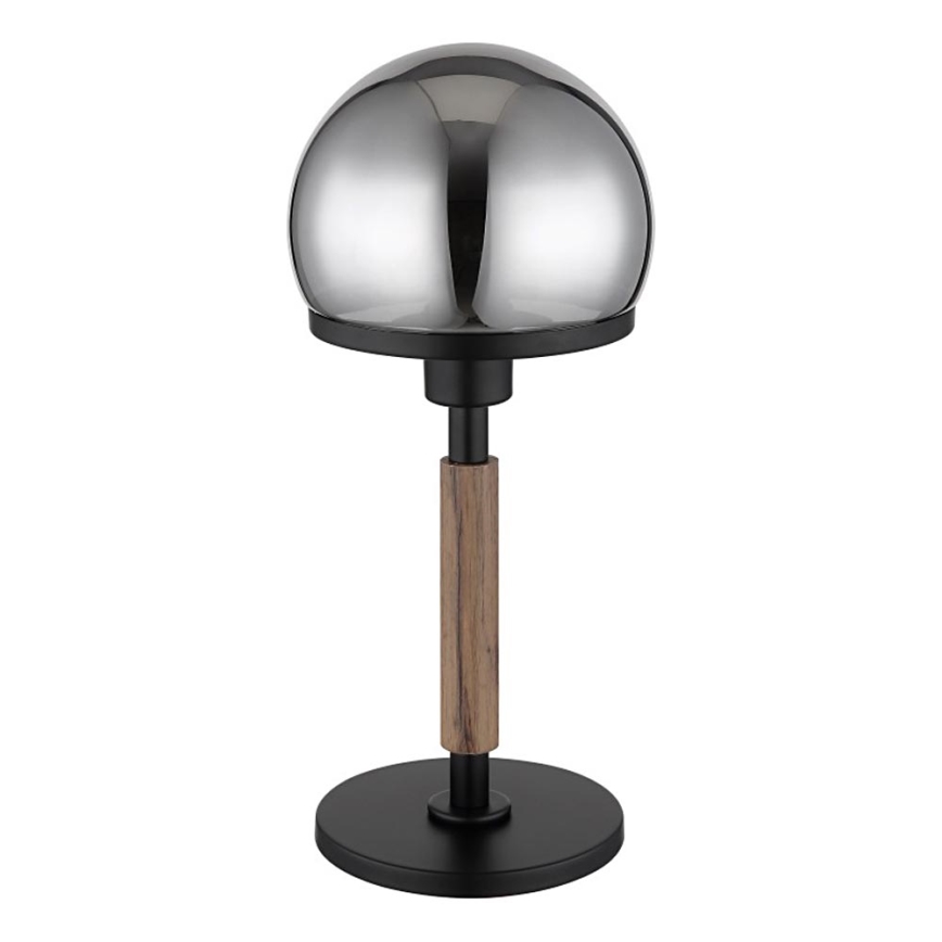 Globo - Stolní lampa 1xE27/40W/230V černá/hnědá
