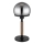 Globo - Stolní lampa 1xE27/40W/230V černá/hnědá