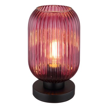 Globo - Stolní lampa 1xE27/40W/230V fialová