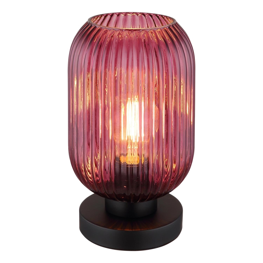 Globo - Stolní lampa 1xE27/40W/230V fialová