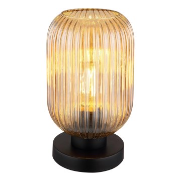 Globo - Stolní lampa 1xE27/40W/230V hnědá