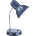 Globo - Stolní lampa 1xE27/40W/230V modrá