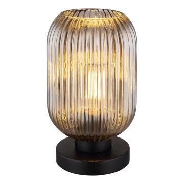 Globo - Stolní lampa 1xE27/40W/230V šedá