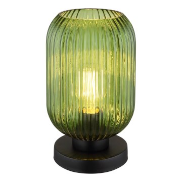 Globo - Stolní lampa 1xE27/40W/230V zelená