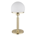 Globo - Stolní lampa 1xE27/40W/230V zlatá