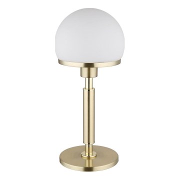 Globo - Stolní lampa 1xE27/40W/230V zlatá
