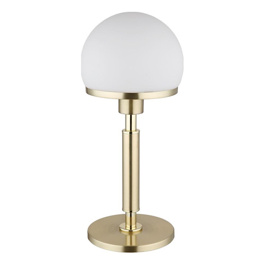 Globo - Stolní lampa 1xE27/40W/230V zlatá