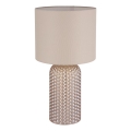 Globo - Stolní lampa 1xE27/60W/230V béžová