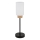 Globo - Stolní lampa 1xE27/60W/230V černá/bílá