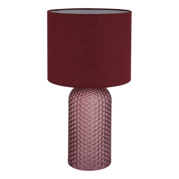 Globo - Stolní lampa 1xE27/60W/230V červená