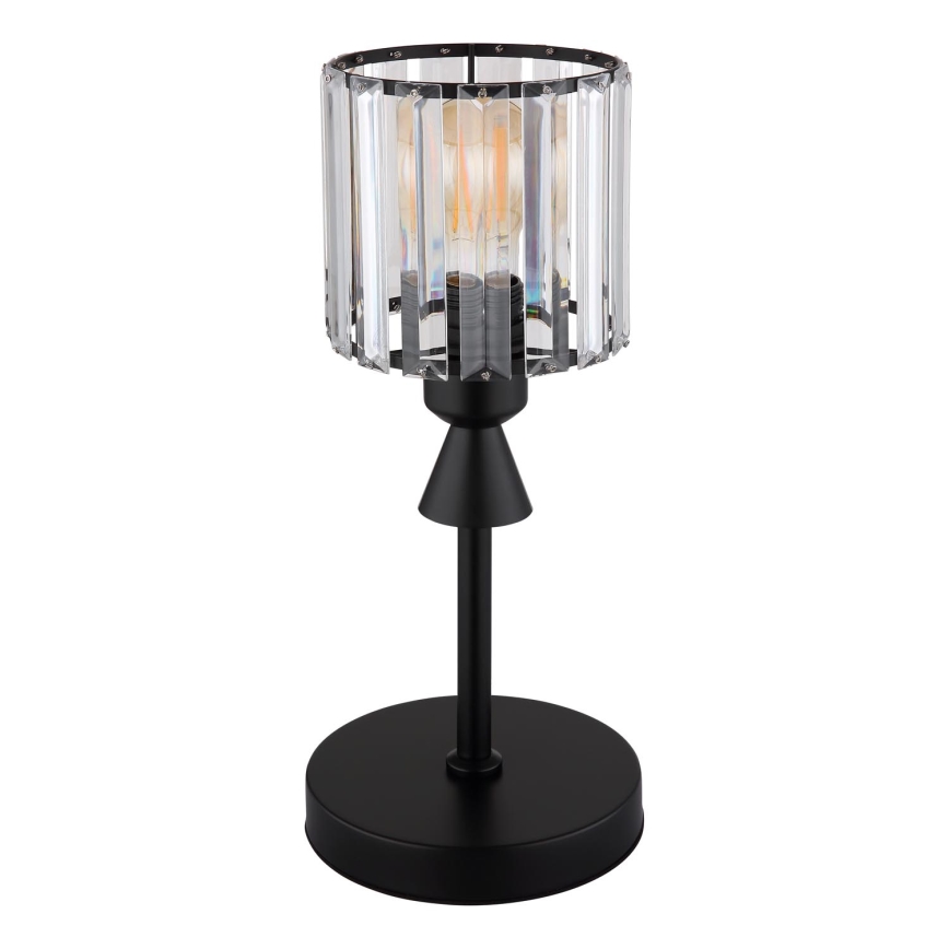 Globo - Stolní lampa 1xE27/60W/230V pr. 15 cm černá