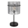 Globo - Stolní lampa 1xE27/60W/230V pr. 30 cm černá