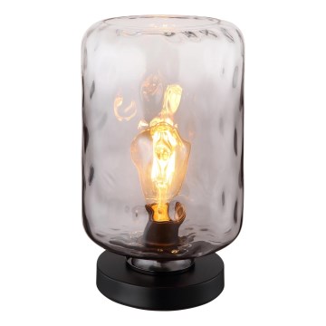 Globo - Stolní lampa 1xE27/60W/230V šedá