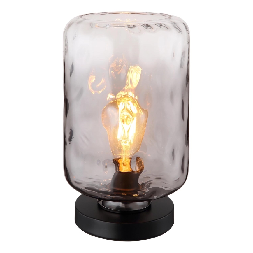 Globo - Stolní lampa 1xE27/60W/230V šedá