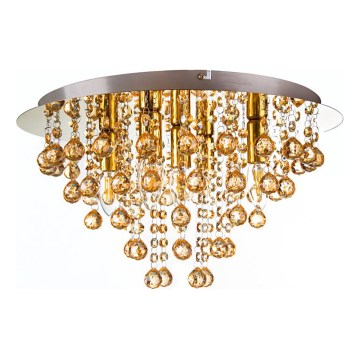 Globo - Stropní svítidlo 5xE14/40W/230V pr. 46 cm zlatá