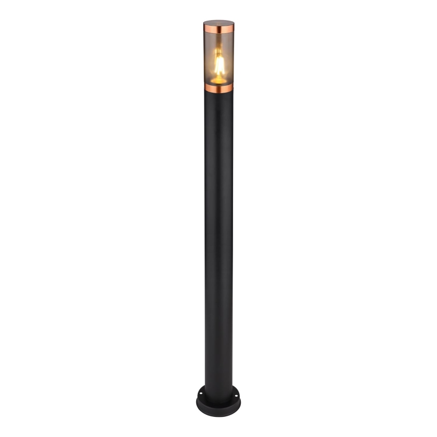 Globo - Venkovní lampa 1xE27/23W/230V IP44 110 cm černá/měď