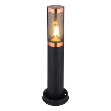 Globo - Venkovní lampa 1xE27/23W/230V IP44 45 cm černá/měď